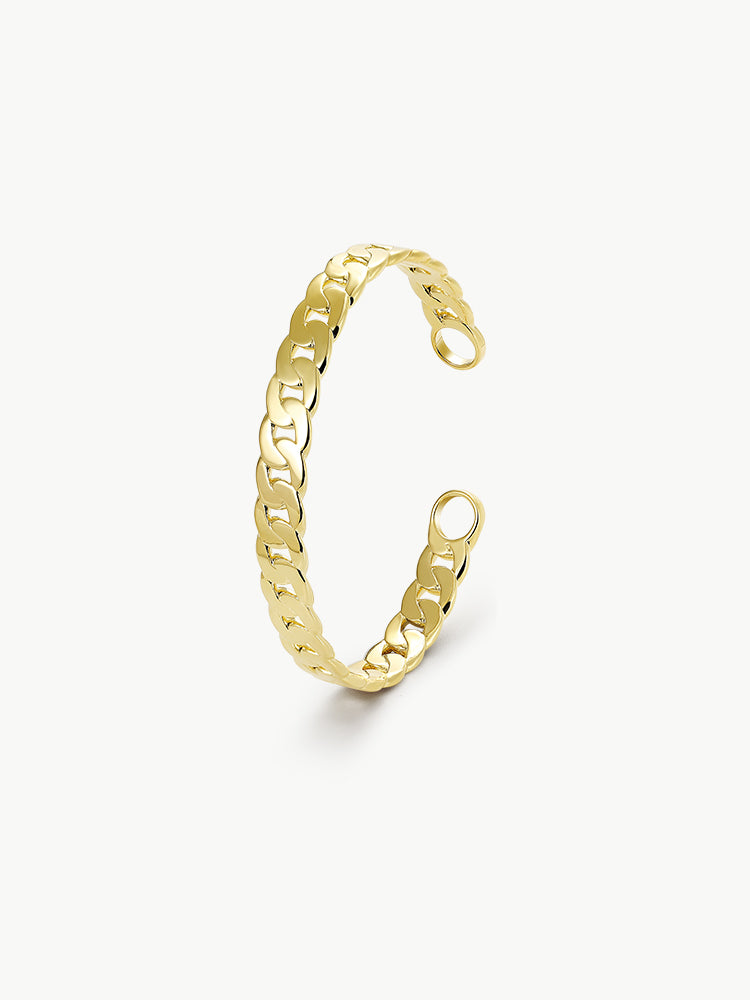 Skeleton Lock Chain Bracelet