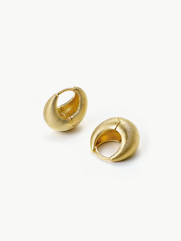 Tinsel Moon Earrings