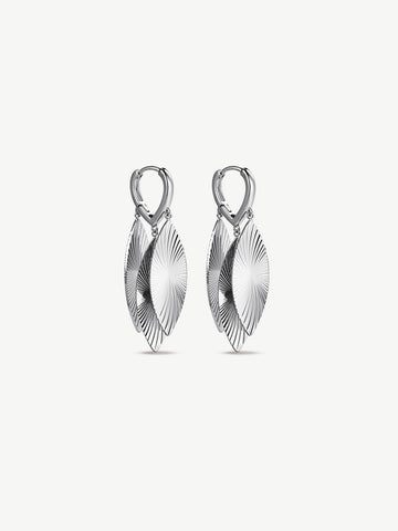 Leaf Tassel Earrings