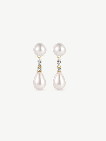 Water Drop Beaded Earrings