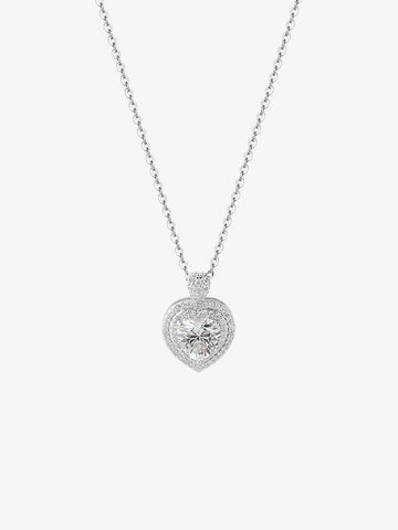 Sparkling Heart Necklace