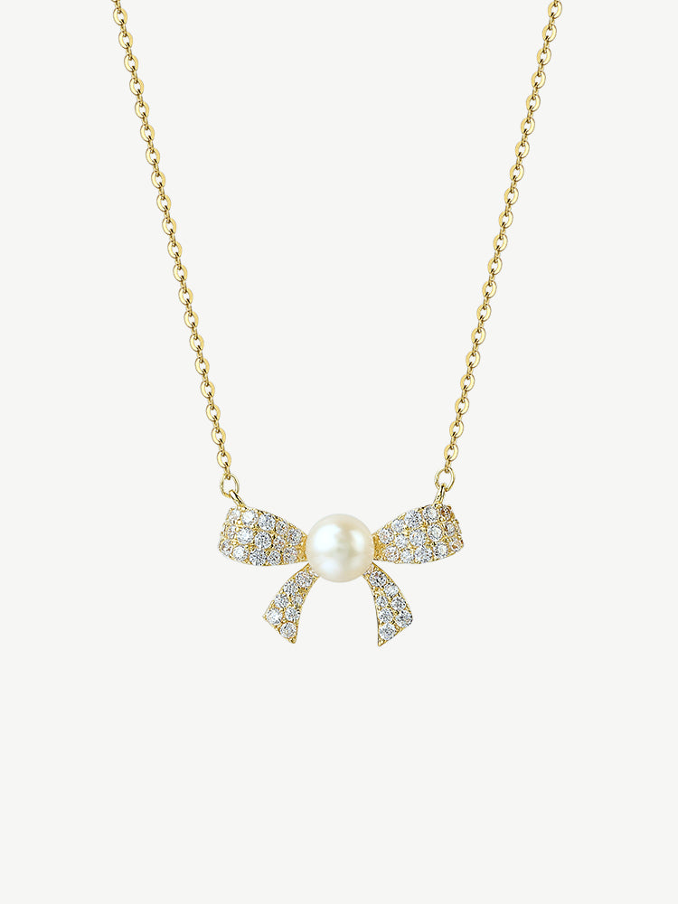 Sweet Bow Necklace