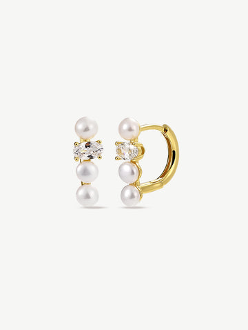 Beaded Simple Earrings