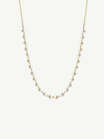 Beaded 925 Silver Necklace