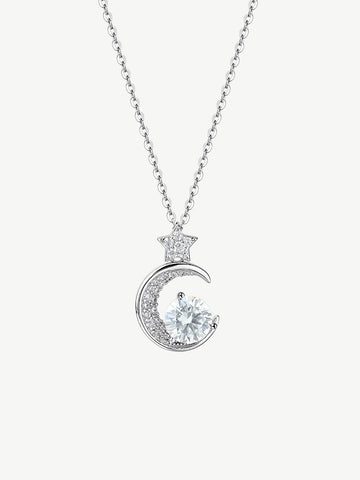 Star and Moon Necklace