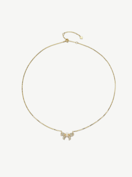 Sweet Bow Necklace