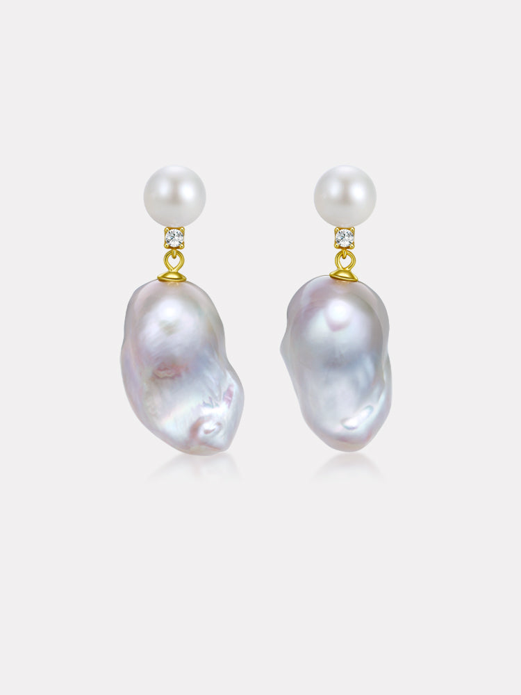 Baroque Pearl Earrings