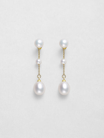 Multi  Pearl Earrings