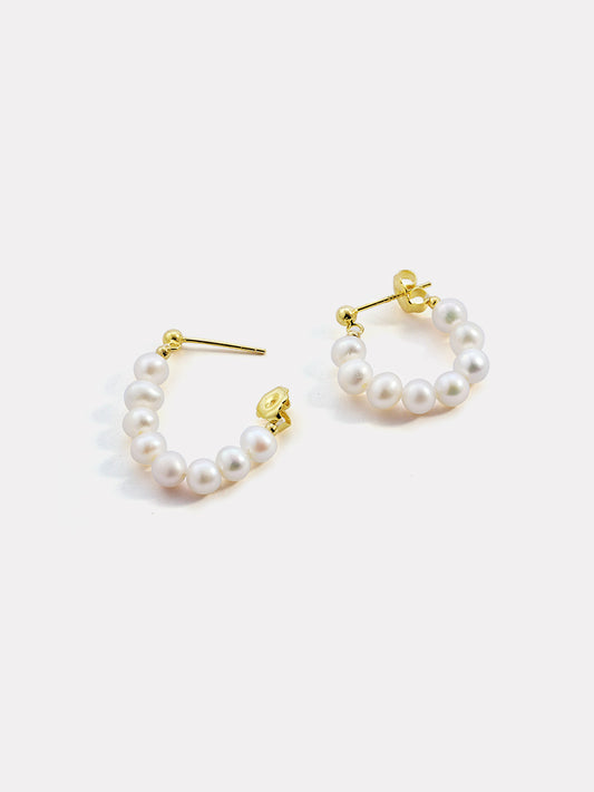 Strand Pearl Drops Earrings