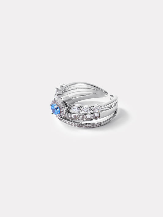 Fine Open Claw Ring