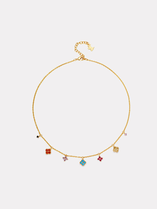 Lucky Clover Charm Necklace