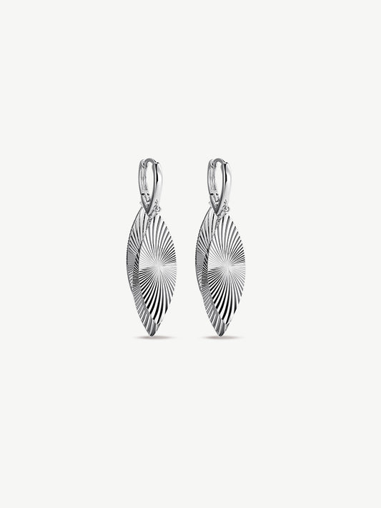 Leaf Tassel Earrings