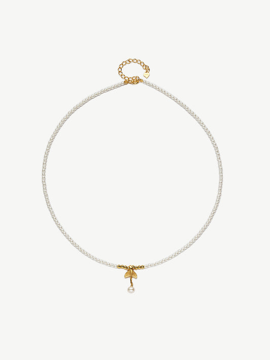 Fish Tail Bead Necklace