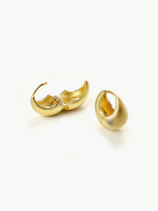 Tinsel Moon Earrings